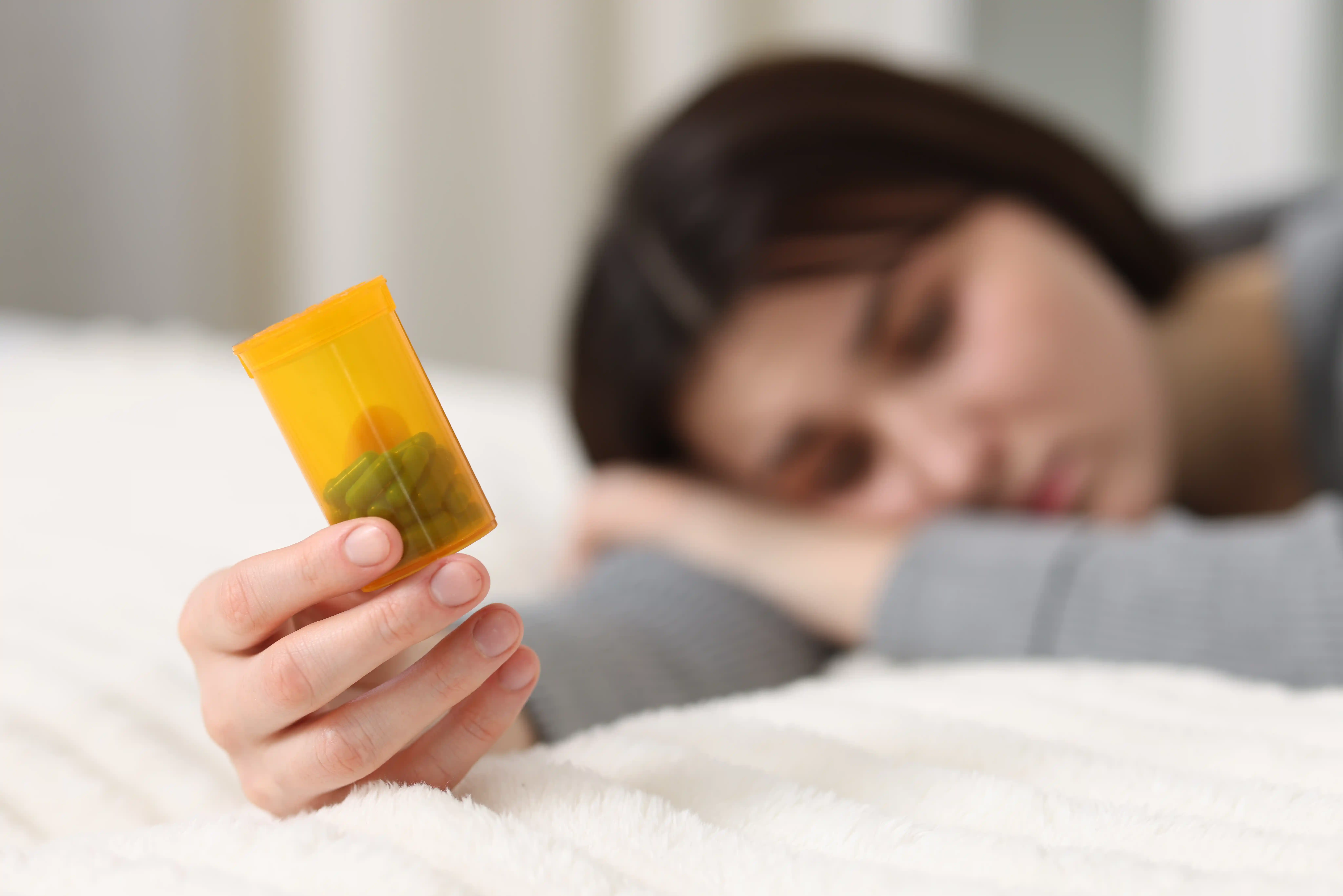 Woman missed a dose of Prozac